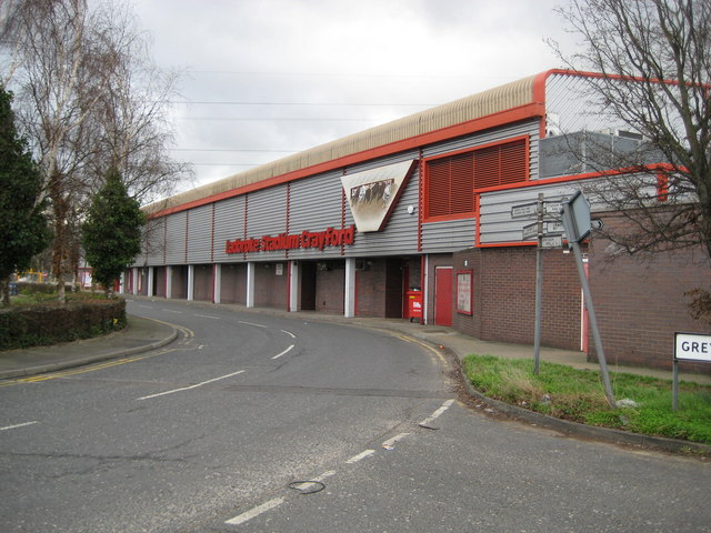 Crayford Greyhound Stadium before its closure